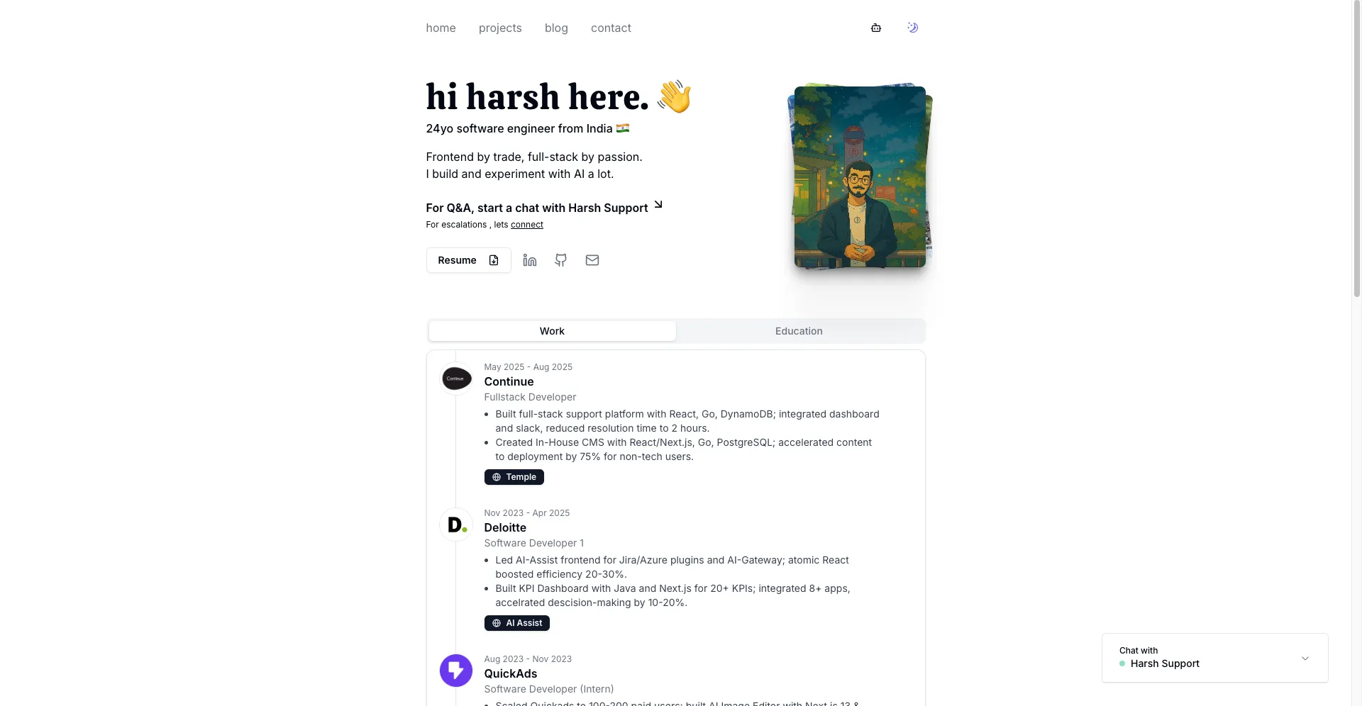 Building my portfolio on cloudflare's ecosystem for (almost) free